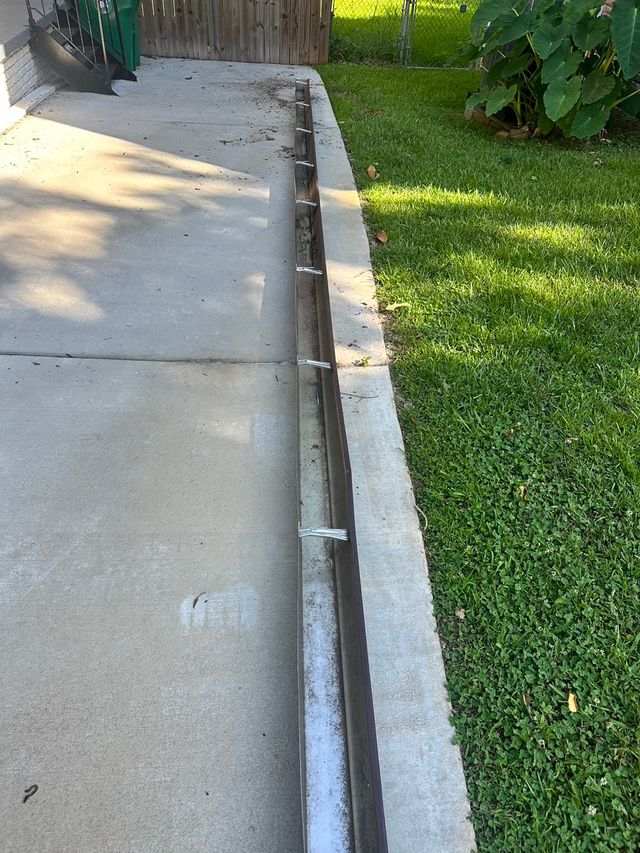 Concrete and drainage work - Fortune Peak Home Services